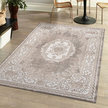 Rosalia Cottage Medallion Area Rug